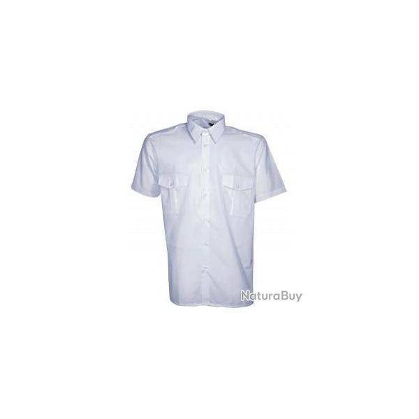 Chemisette pilote 3XL BLAN