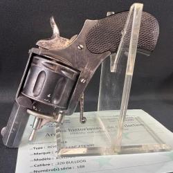 RARE REVOLVER MANUFACTURE FRANÇAISE D'ARMES DE SAINT ETIENNE cal 320 BULLDOG. 8 COUPS !!!