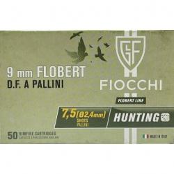 Munitions FIOCCHI cal.9mm flobert n°7,5 par 100