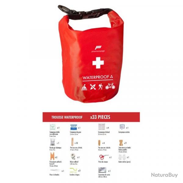 Trousse de secours tanche Pharmavoyage Waterproof First Aid Kit
