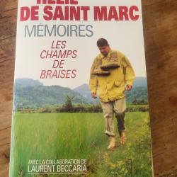 Hélie de Saint Marc Mémoire Les champs de Braises - Perrin 1995