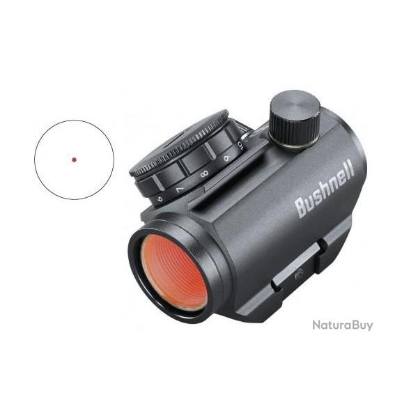 Lunette de Vise Point Rouge Bushnell Trophy TRS-25 1x25 - Rticule Red Dot pour la Chasse Tir