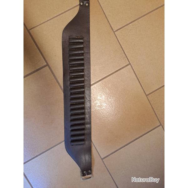 Vend cartouchiere pour arme raye