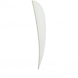 Plumes 4" Parabolique Trueflight Fluor White 100