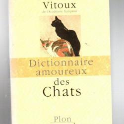 dictionnaire amoureux des chats de frédéric vitoux