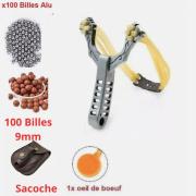 Lance-pierre Pro Laser Rouge – Haute Précision Pour Chasse Ou Tir
