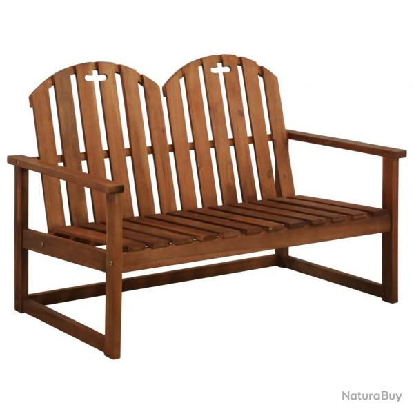 Banc de jardin 110 cm Bois d'acacia solide alsavelo