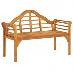 Banc de jardin 125 cm Bois d'acacia solide alsavelo