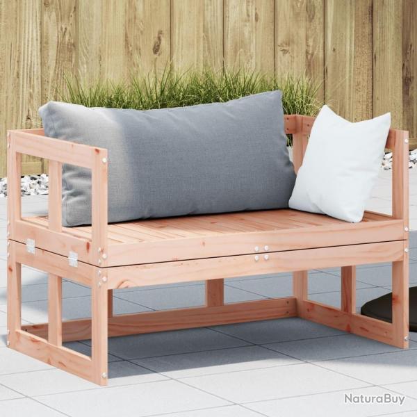 Canap de jardin extensible bois massif de douglas alsavelo