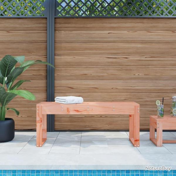 Banc de jardin 110x38x45 cm bois massif de douglas alsavelo