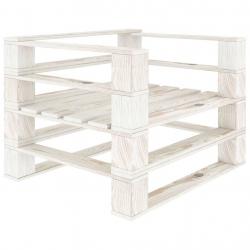 Fauteuil palette de jardin Bois Blanc alsavelo