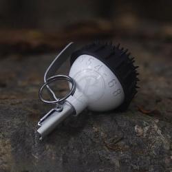 Grenade Factice Type ZARYA-2 Métal - Blanc