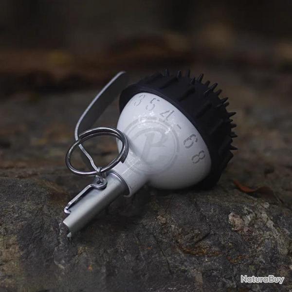 Grenade Factice Type ZARYA-2 Mtal - Blanc