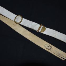 BANDEROLLE GIBERNE DE CAVALERIE 19° SIECLE-BANNER FOR CAVALRY POUCH CARTRIDGE 19th CENTURY