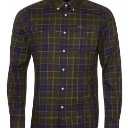 Chemise à carreaux en flanelle Stanford (Couleur: vert et bleu à carreaux, Taille: 3XL)