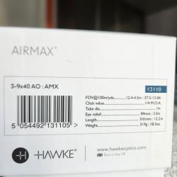 Lunette Hawke Airmax 3-9x40 neuf