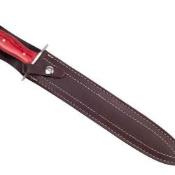 Dague manche bois lame de 28,5 cm