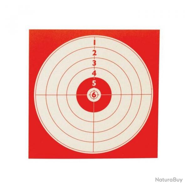 Cibles de tir Januel - Par 100 - 14 x 14 cm