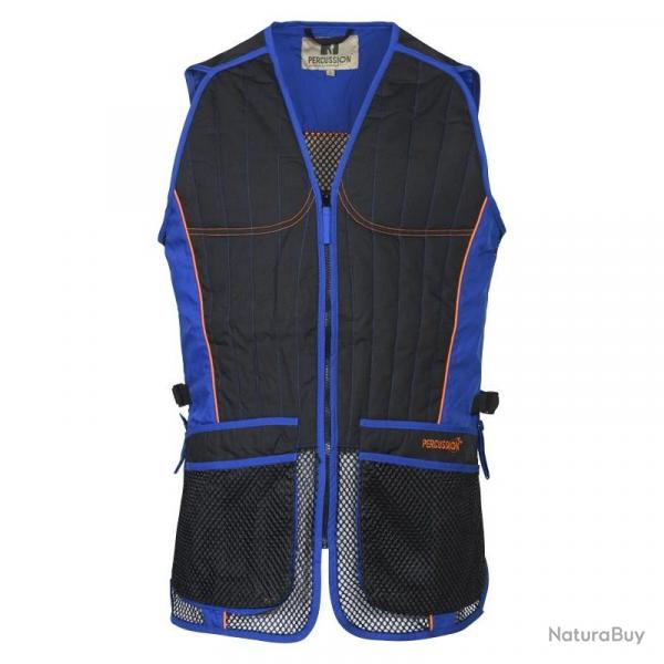 Gilet de Ball-Trap Percussion S Noir/Orange