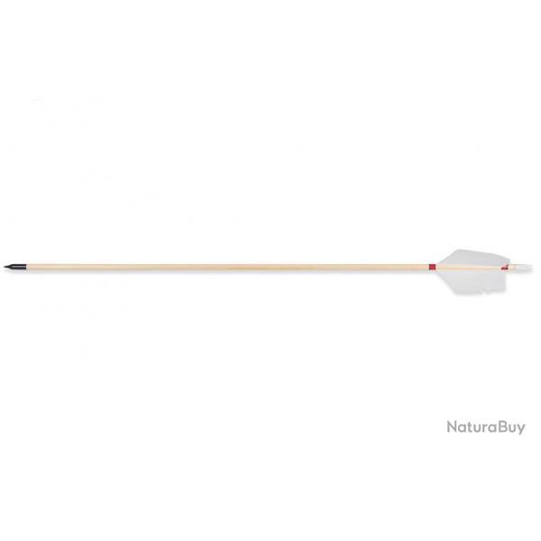 Lot de 6 flches Buck Trail en pica avec plumes Flu- Flu de 4 pouces 35 lbs 30" / 4" 42491