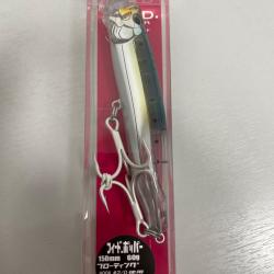 !! NEUF !! LEURRE TACKLE HOUSE FEED POPPER 150 col FLASH SARDINE