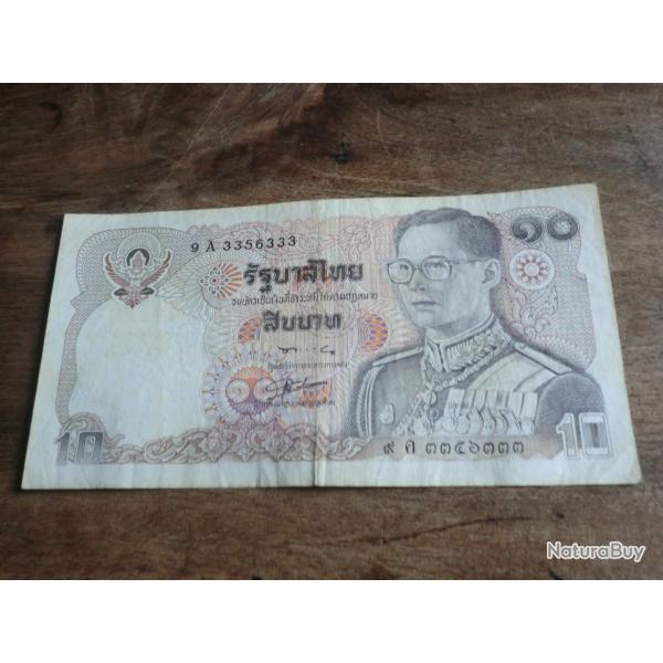 billet thailande 10 baht / 9A  3356333