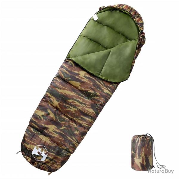 Sac de couchage momie pour adultes camping 3 saisons alsavelo