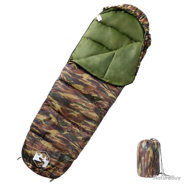 Sac de couchage momie pour adultes camping 3 saisons alsavelo