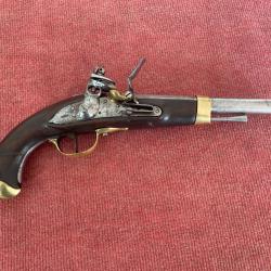 Pistolet silex 1815 espagnol