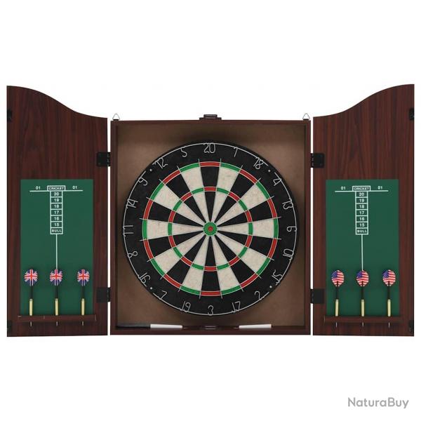 Jeu de cibles professionnel Sisal avec armoire et 6 flchettes alsavelo