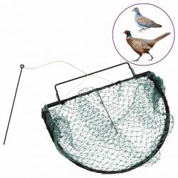 Piège à oiseaux vert 40 cm acier alsavelo