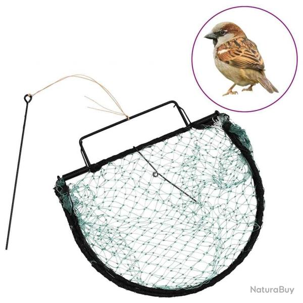 Pige  oiseaux vert 30 cm acier alsavelo