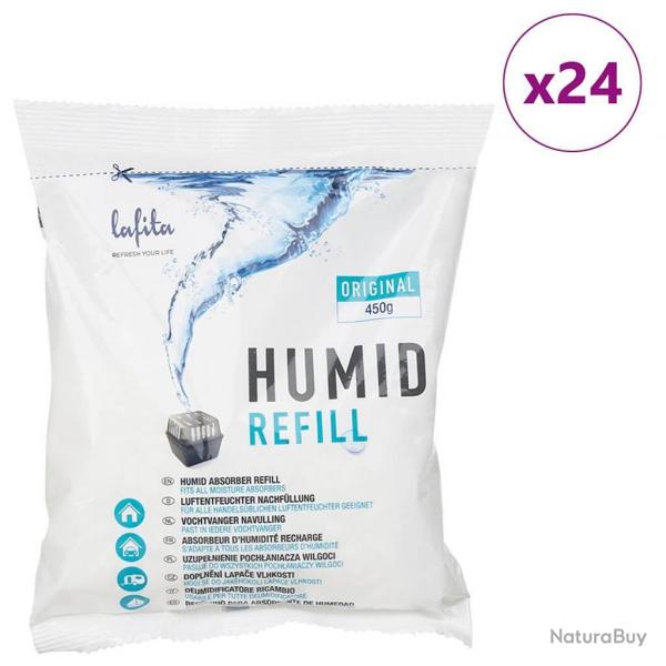 Recharges pour absorbeur d'humidit 24 pcs 450 g alsavelo