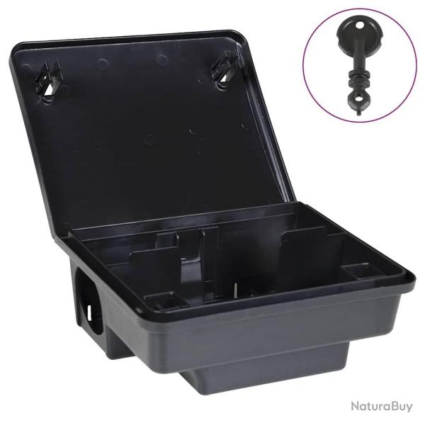 Piges  souris 6 pcs noir 23x19x9,5 cm alsavelo