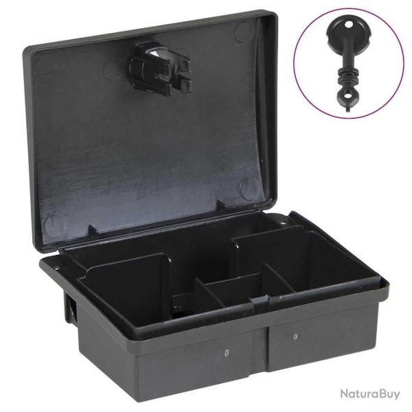 Piges  souris 10 pcs noir 13x10x4 cm alsavelo