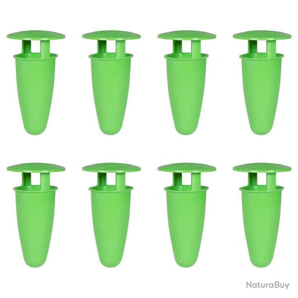 Piges  limaces et escargots 8 pcs vert alsavelo