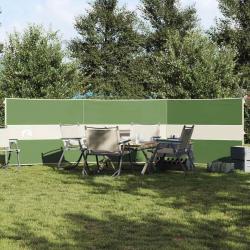 Brise-vent de camping vert 490x123 cm imperméable alsavelo