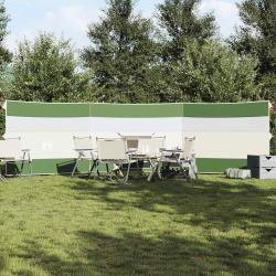 Brise-vent de camping vert 508x130 cm imperméable alsavelo