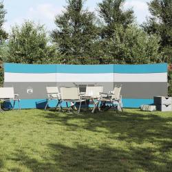 Brise-vent de camping bleu 508x130 cm imperméable alsavelo