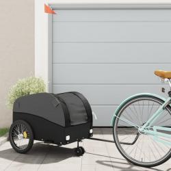 Remorque de vélo noir 45 kg fer alsavelo