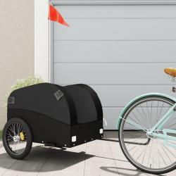 Remorque de vélo noir 45 kg fer alsavelo