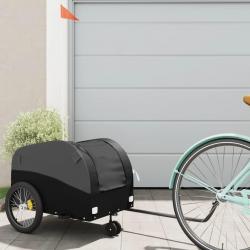 Remorque de vélo noir 30 kg fer alsavelo