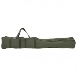 Sac de canne à pêche vert foncé 150 cm tissu oxford alsavelo