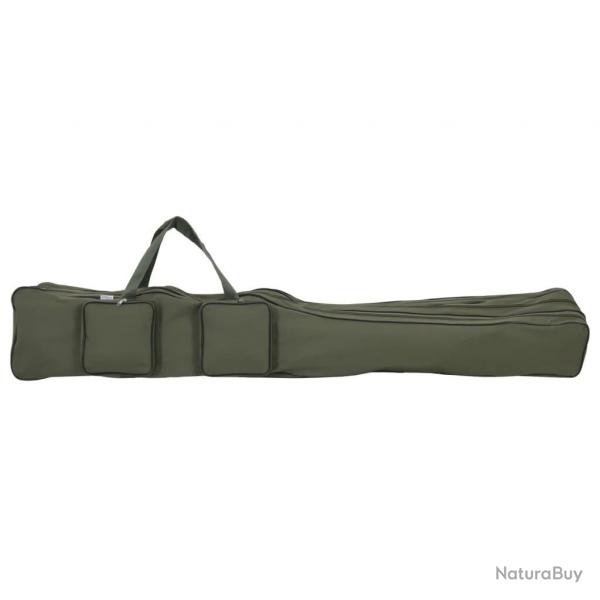 Sac de canne  pche vert fonc 150 cm tissu oxford alsavelo