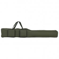 Sac de canne à pêche vert foncé 160 cm tissu oxford alsavelo