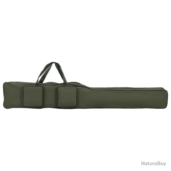 Sac de canne  pche vert fonc 160 cm tissu oxford alsavelo