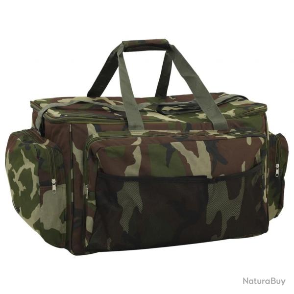 Sac de pche impermable vert camouflage tissu oxford alsavelo