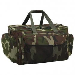 Sac de pêche imperméable vert camouflage tissu oxford alsavelo