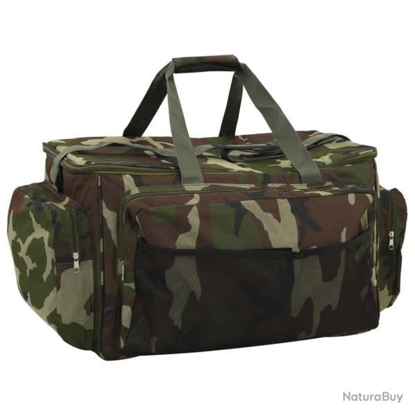 Sac de pche impermable vert camouflage tissu oxford alsavelo