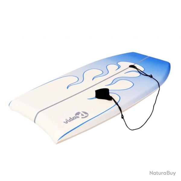 Planche de surf de corps bleu 94 cm alsavelo